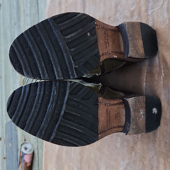 Vero Cuoio knee high suede tall boots Areaforte sz 36 - Picture 6 of 10